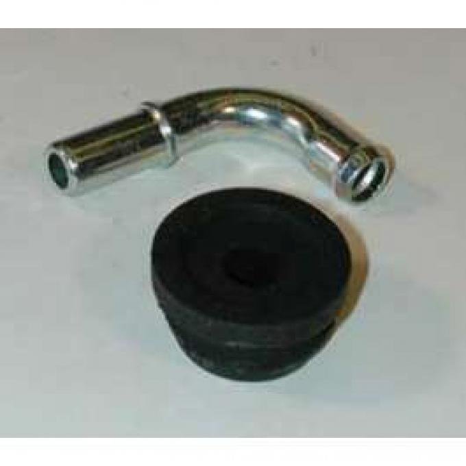 Full Size Chevy Road Draft Tube & Grommet, V8, 1963-1964