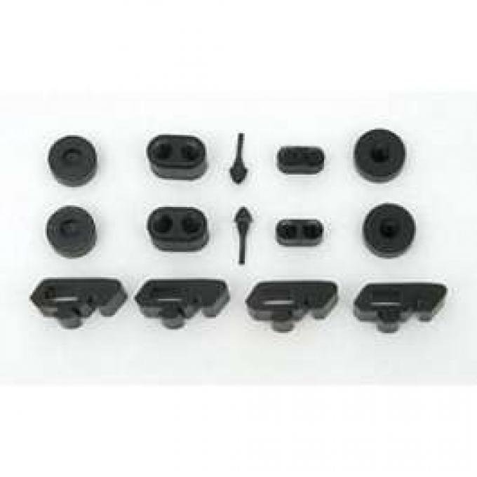 Full Size Chevy Body Bumper & Grommet Kit, 1967-1970