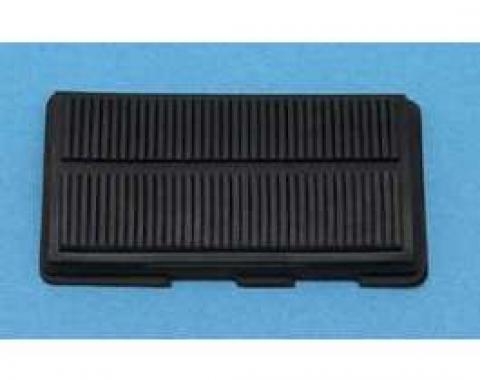 Full Size Chevy Drum Brake Pedal Pad, For Cars With Automatic Transmission, 1965-1970