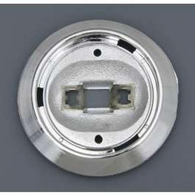 Full Size Chevy Dome Light Lens Bezel, Impala & Caprice, Except Convertible, 1971-1972