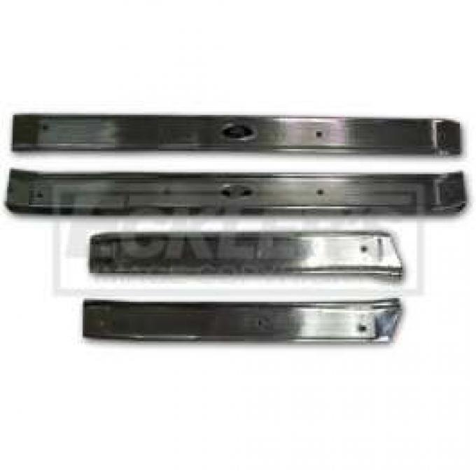 Full Size Chevy Door Sill Plates, 4-Door, 1965-1970