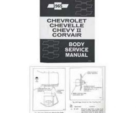 Full Size Chevy Passenger Body Service Manual, 1965