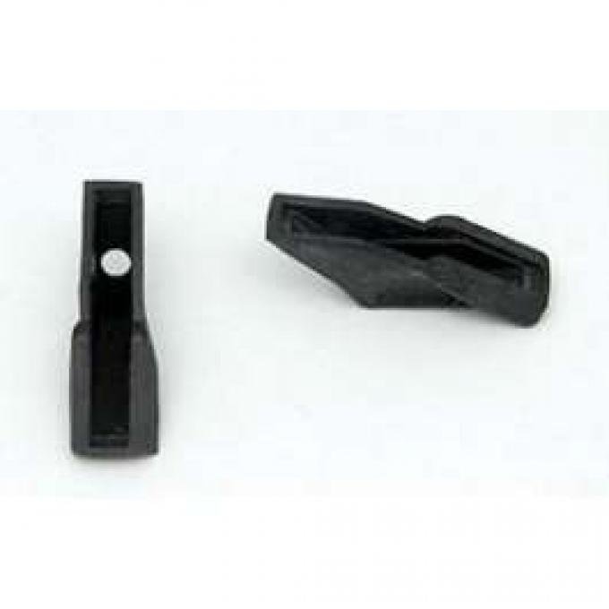 Full Size Chevy Vent Window Stops, Upper, Impala Hardtop, 1963-1964