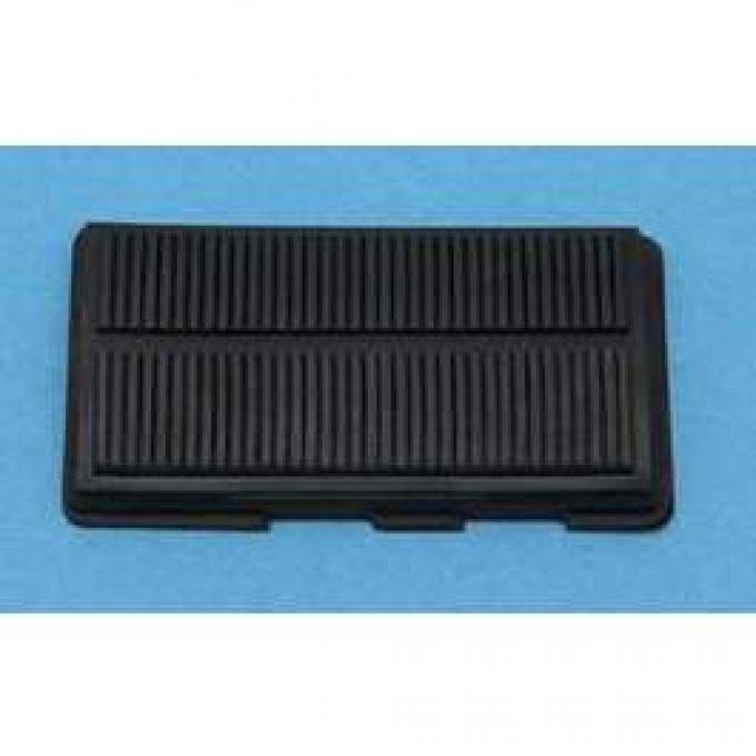 Full Size Chevy Drum Brake Pedal Pad, For Cars With Automatic Transmission, 1965-1970