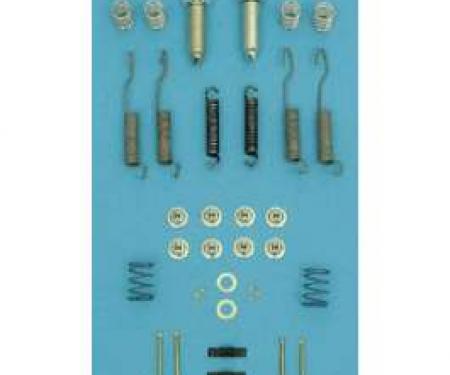 Full Size Chevy Rear Drum Brake Hardware Kit, 1958