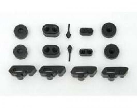 Full Size Chevy Body Bumper & Grommet Kit, 1967-1970