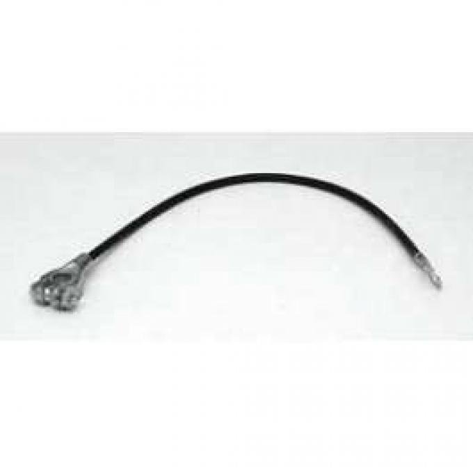 Full Size Chevy Battery Cable, Negative, 6-Cylinder, 1968-1970