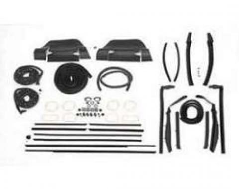 Full Size Chevy Weatherstrip Kit, Convertible, Impala, 1964