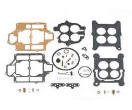 Full Size Chevy 4-Barrel Carburetor Rebuild Kit, Rochester, Hi-Performance, Except 409ci, 1962-1965