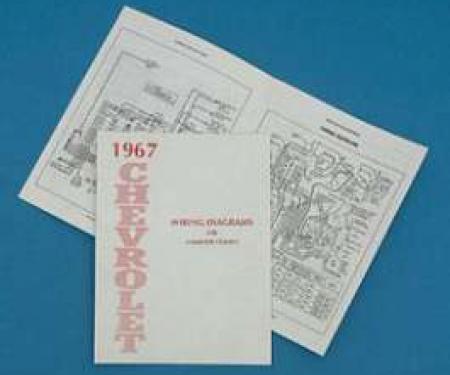 Full Size Chevy Wiring Harness Diagram Manual, 1967