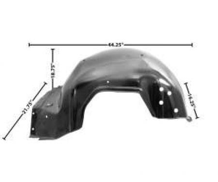 Full Size Chevy Inner Fender, Right, Front, 1966