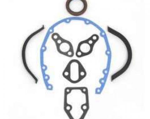 Full Size Chevy Timing Cover Gasket Set, Small Block,1958-1972