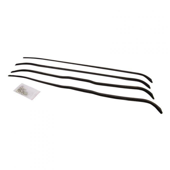 Dennis Carpenter Door Glass Anti-Rattlers - 1942-47 Ford Truck     21C-8121452