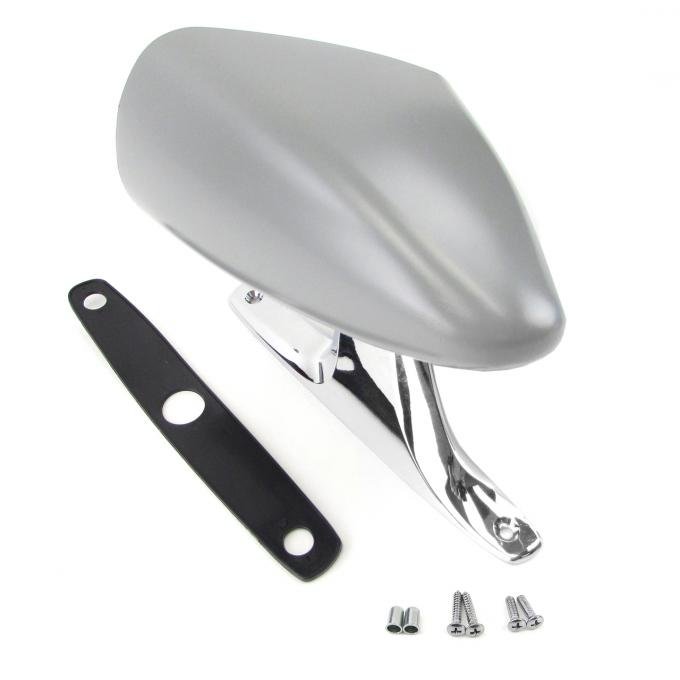 ACP Outside Racing Mirror Passenger Side Primer/Chrome FM-BM012A