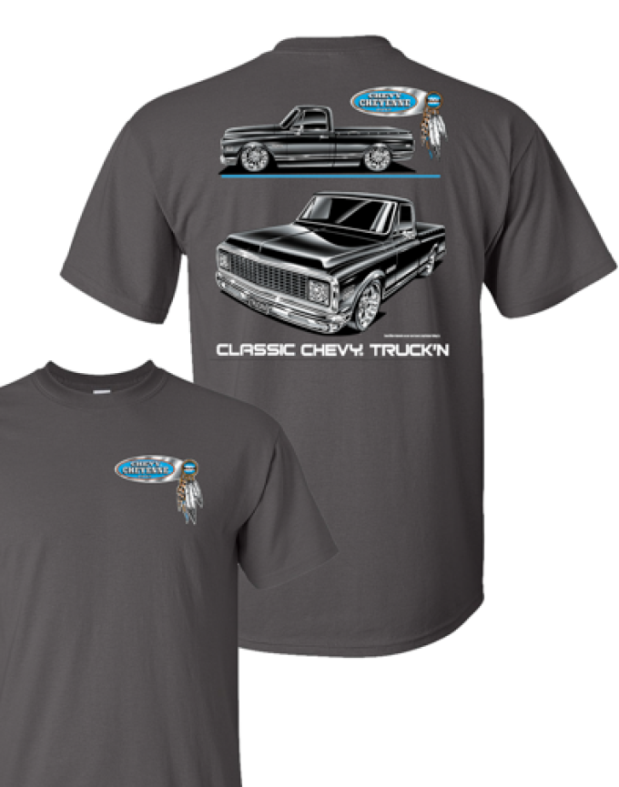 Port & Company Chevy Cheyenne Two Truck T-Shirt