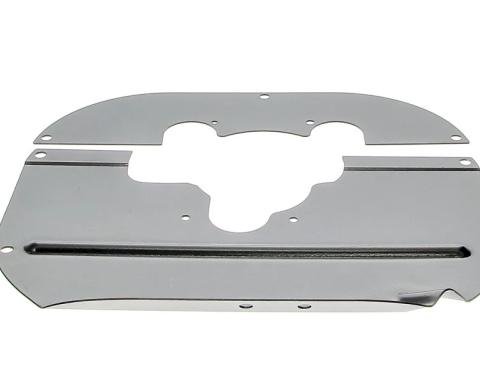 AMD Steering Column to Floor Cover Plates, Pair, 48-52 F1 F2 Ford Pickup Truck X409-4548-1P