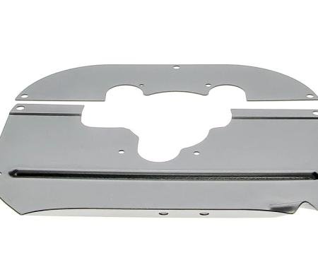 AMD Steering Column to Floor Cover Plates, Pair, 48-52 F1 F2 Ford Pickup Truck X409-4548-1P