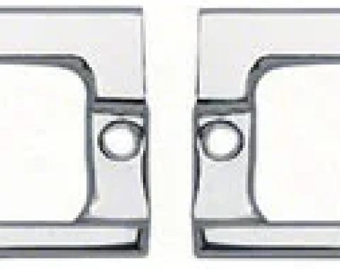 AMD Parking Lamp Bezels, Pair, 62-64 Chevy II Nova K-K116