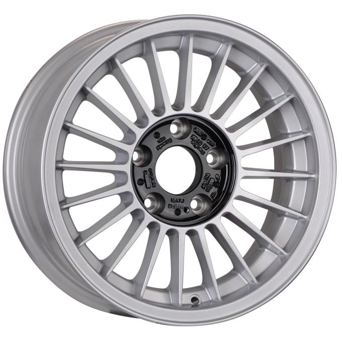 Maxilite 16x8 BMW Alpina Style Wheel Silver/ Black Ctr 4x100mm bp 325003