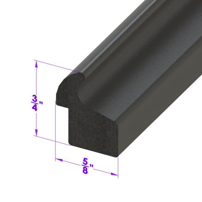 Metro Moulded Parts Trunk Seal. for Cars with Narrow Gutters. Sponge Rubber LP 50-B
