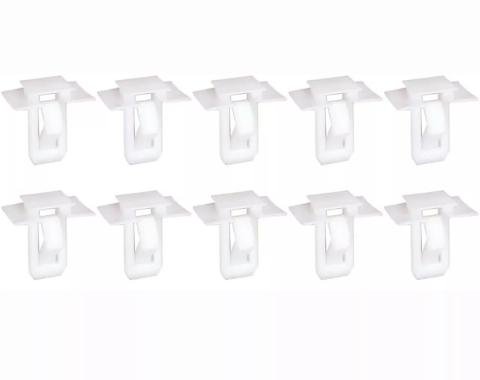 Redline Restomotive® 1982-1992 Camaro / Firebird 10 Piece Headliner Trim Clips