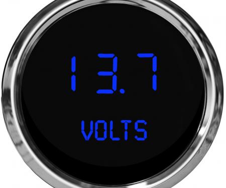 Intellitronix Voltmeter LED Digital Chrome Bezel MS9015