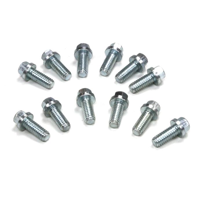 Patriot Exhaust Exhaust Header Bolts, 5/16-18 x 3/4, 12 Pack H7976