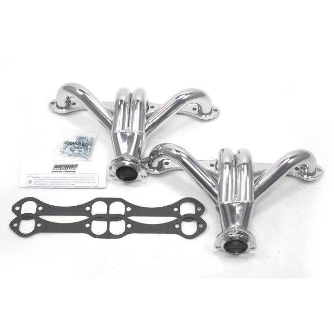 Patriot Exhaust Chevy Small Block Engines, 1 5/8" Tight Tuck Header with Metallic Ceramic Coating, 4 1/2" A Dimension / 10" B Dimension H8019-1