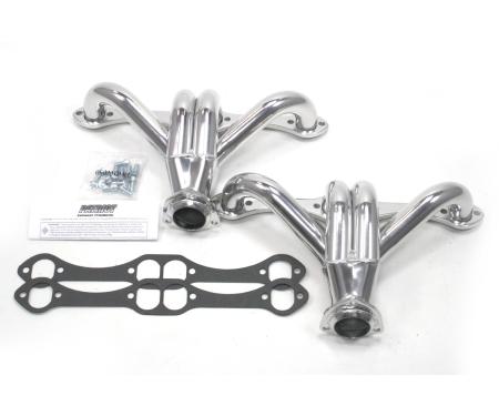 Patriot Exhaust Chevy Small Block Engines, 1 5/8" Tight Tuck Header with Metallic Ceramic Coating, 4 1/2" A Dimension / 10" B Dimension H8019-1