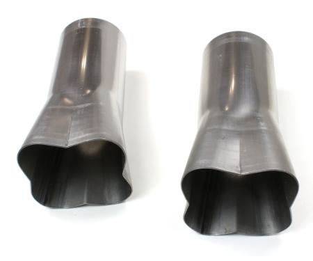 Patriot Exhaust 4 into 1 Formed Collectors for 2 1/4" Primary Tubing, 4" Collector Diameter / 10" Length H7690