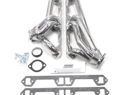 Patriot Exhaust 1968-91 Various AMC & Jeep 290-401 1 5/8" Clippster Direct Replacement Header with Dog Leg Ports & Metallic Ceramic Coating H8600