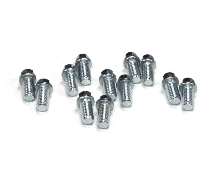 Patriot Exhaust Exhaust Header Bolts, 3/8-16 x 3/4, 12 Pack H7970