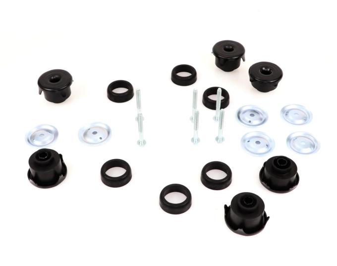 AMD Cab Mount Kit, 24 pcs, 88-98 Chevy GMC CK OBS Trucks, Extended Cab 347-4088-24S