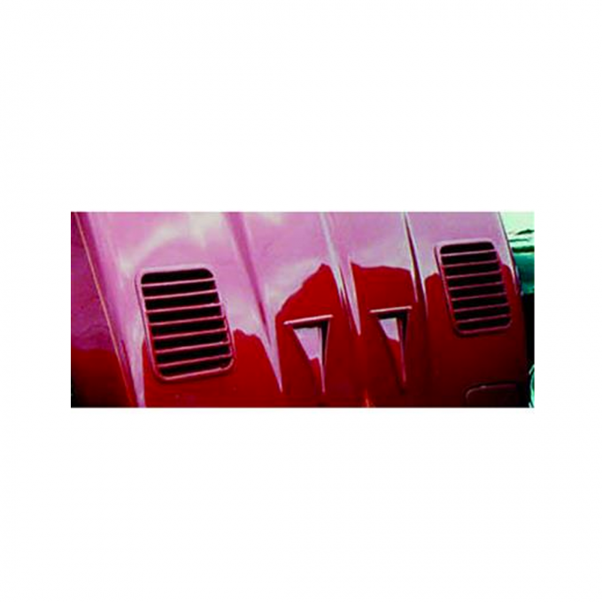 Corvette Hood Louvers, 1984-1996