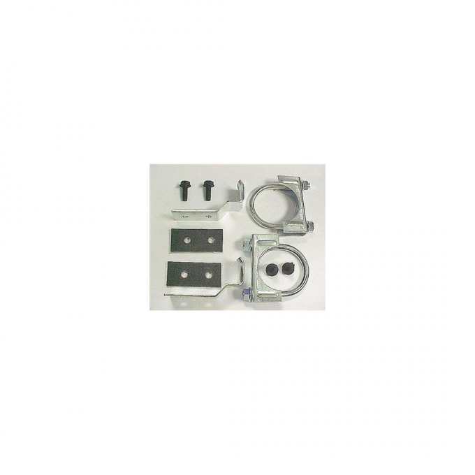 Corvette Center Hanger Kit, 2 Automatic with Dual Exhaust, 1974-1979