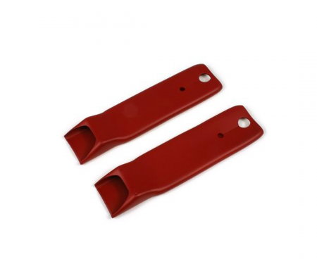 Corvette Seat Belt Inner Sleeve, 2 Required, Red, 1974-1982