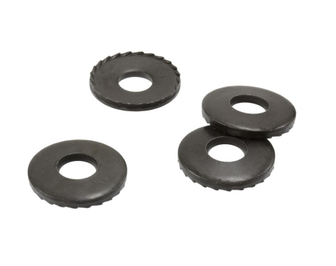 Corvette Radiator Support/Bumper Serrated Washer, 7/16 Inside Diameter, Set of 4, 1973-1979