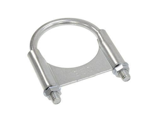 Corvette Exhaust Pipe Clamp, 2.5" Guillotine Style, 1963-1969