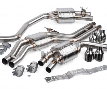 APR Catback Exhaust System with Center Muffler, 4.0 TFSI, C7 S6 and S7 CBK0011