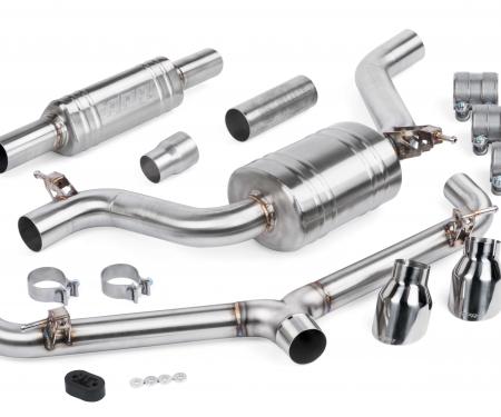 APR 2015-2019 Volkswagen GTI Exhaust, Catback System with Front Muffler, MK7.5 GTI CBK0007