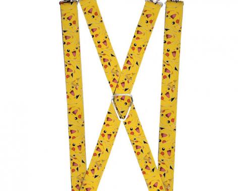 Suspenders - 1.0" - Pikachu Stacked