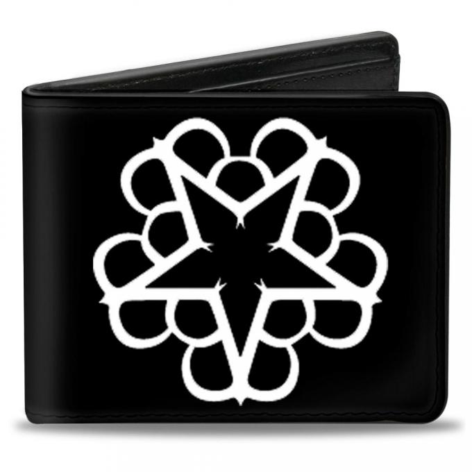 Bi-Fold Wallet - BVB Star Logo + BLACK VEIL BRIDES Black/White