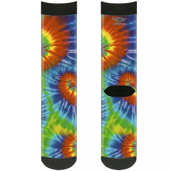 Sock Pair - Polyester - BD Tie Dye13 - CREW