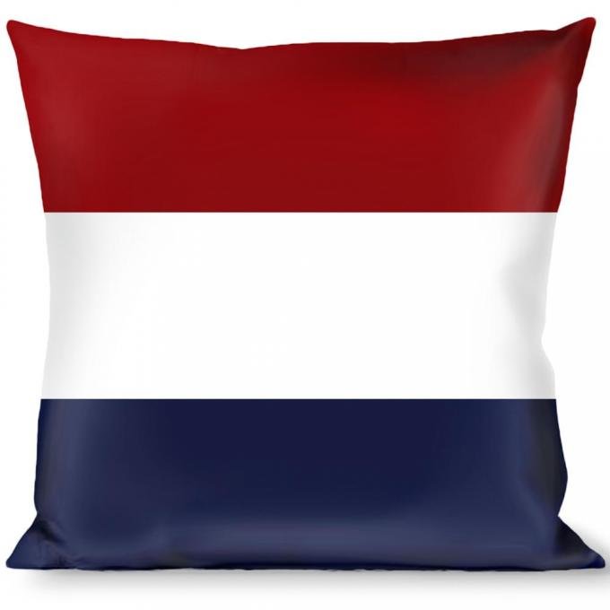 Buckle-Down Throw Pillow - Stripes Red/White/Blue