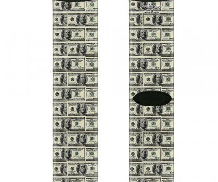 Sock Pair - Polyester - 100 Dollar Bills - CREW