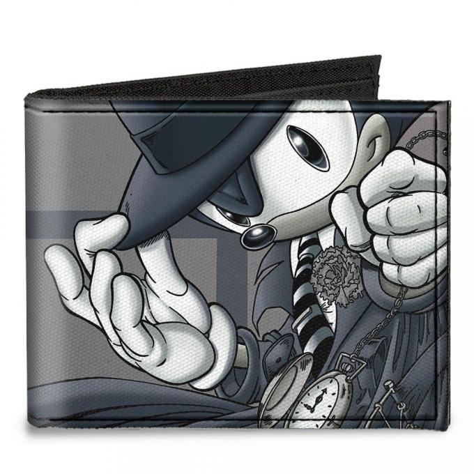 SONIC COMIC 
Canvas Bi-Fold Wallet - Sonic Comic #52 Detective Sonic Pose