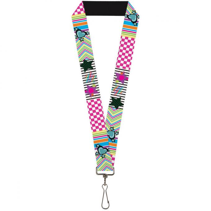 Buckle-Down Lanyard - Icons & Patterns 2