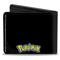 Bi-Fold Wallet - Jigglypuff/Music Notes + POKEMON Black/White