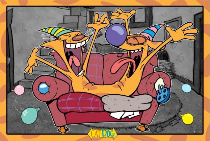 Placemat - CATDOG Couch Party