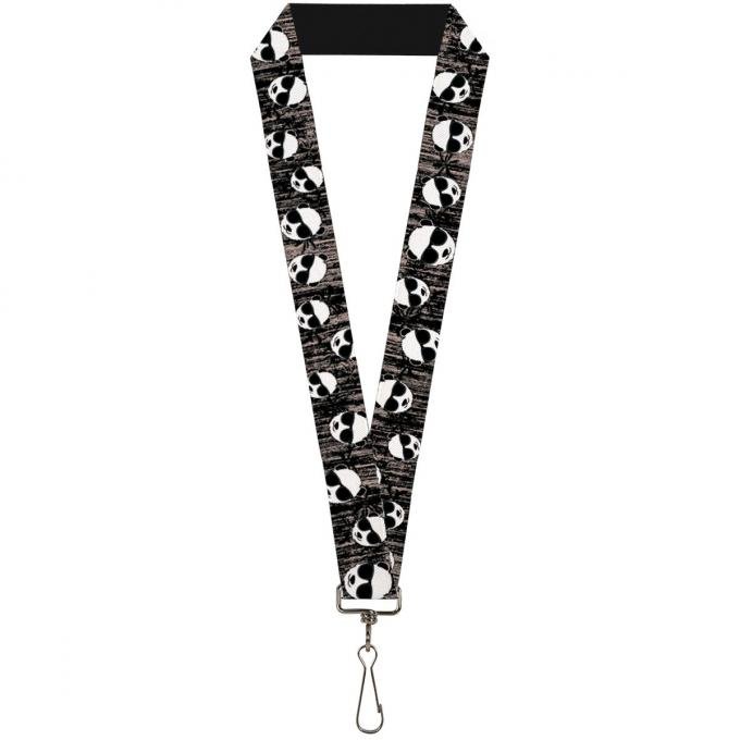 Buckle-Down Lanyard - Panda w/Sunglasses & Palm Trees